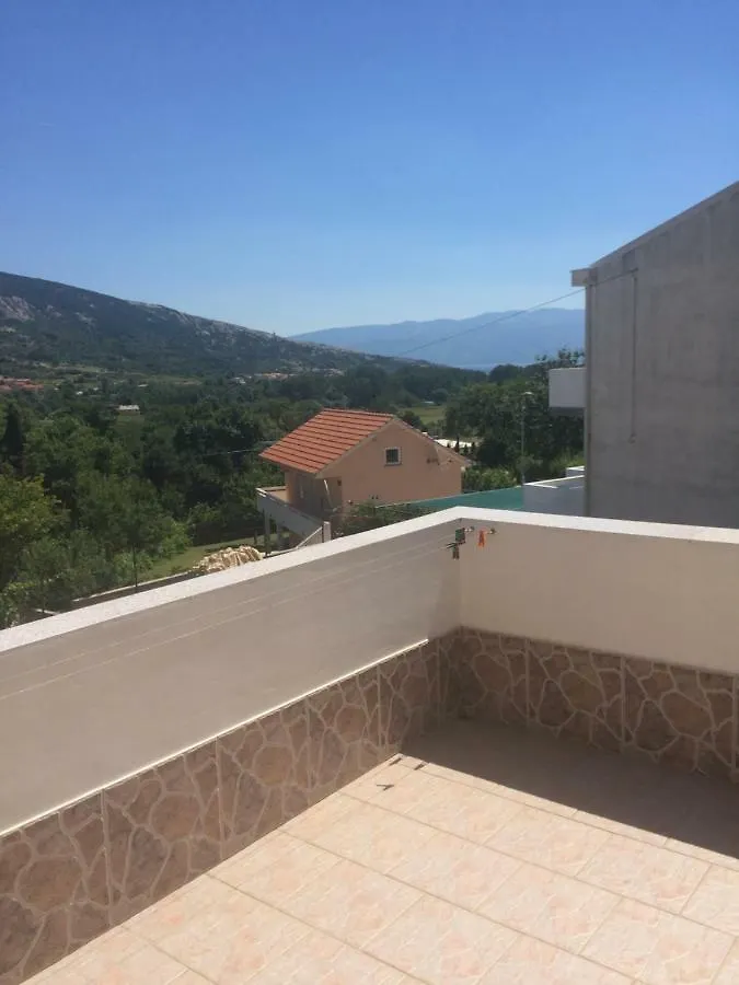 Toni I Kristina Lejlighed Baška Kroatien